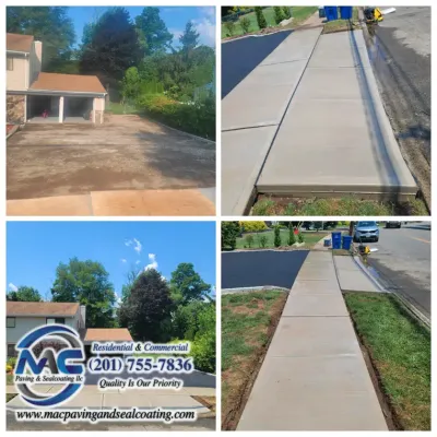 Aprons Installation Service by MAC Paving and Sealcoating – Driveway Apron Installation and Asphalt Companies NJ.