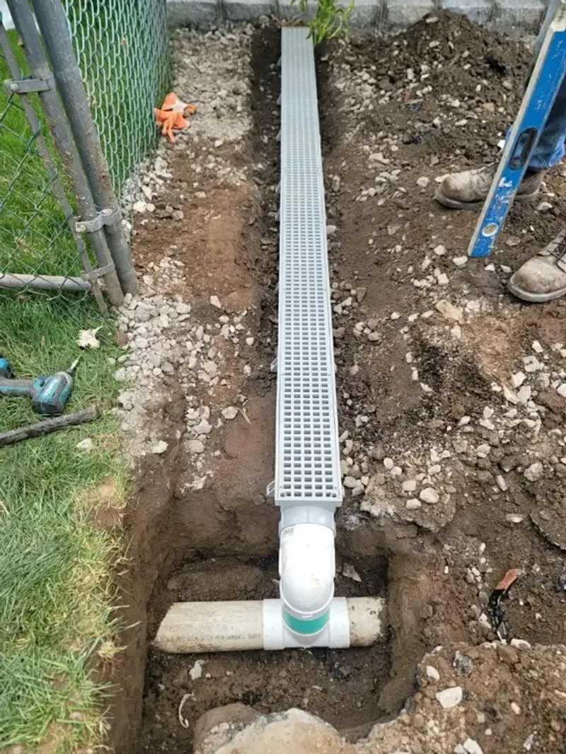 Drainage Systems in NJ | Protect Your Property from Water Damage - Work in Progress - MAC Paving and Sealcoating