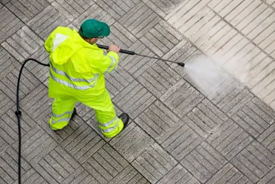 Power Washing Service by MAC Paving and Sealcoating – Commercial and Residential Pavement Cleaning NJ.