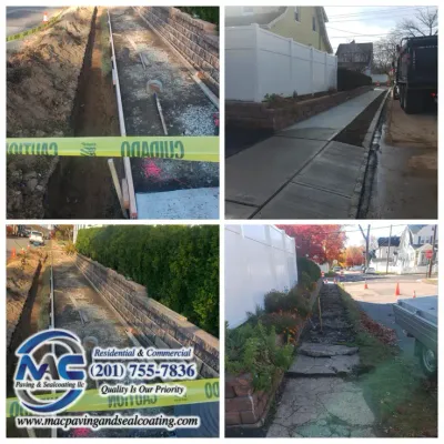 Sidewalks Installation Service by MAC Paving and Sealcoating – Residential and Commercial Sidewalk Paving NJ.