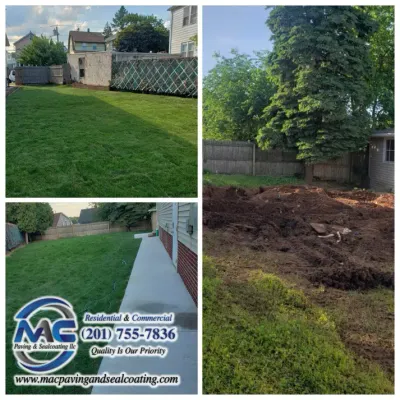 Sod Installation Service by MAC Paving and Sealcoating – Landscaping and Custom Driveway Solutions in New Jersey.